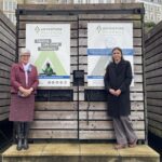 Amy Weekes (right) of Adventure Therapy photographed with Caroline Harlow, the High Sheriff of Devon.