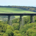 Abseil atMeldon Viaduct in Dartmoor